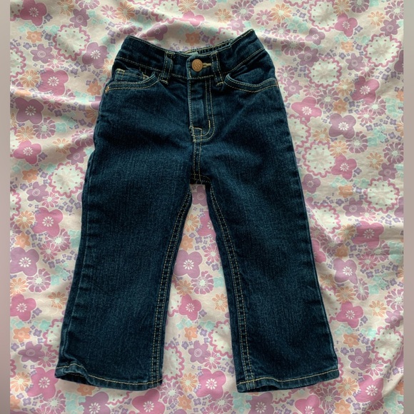 Y2K children’s place flare denim jeans size 18 -24 mths - Picture 1 of 5